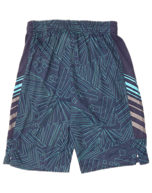 Russell Athletic Sportshorts für Jungen, 13–14 Jahre, XL, Marineblau, geometrisch