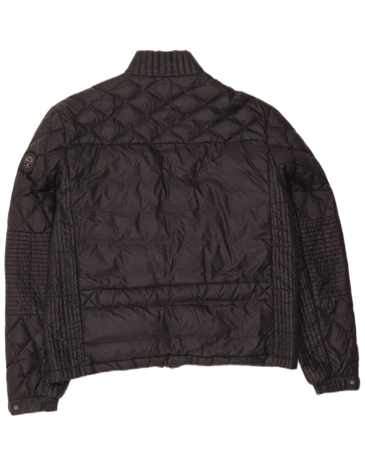 North Sails Herren Wattierte Jacke UK 42 XL Schwarz