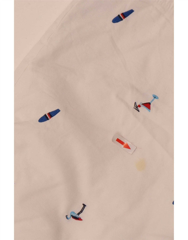 Tommy Hilfiger Herren-Chinoshorts mit Grafik, W31, mittelweiß