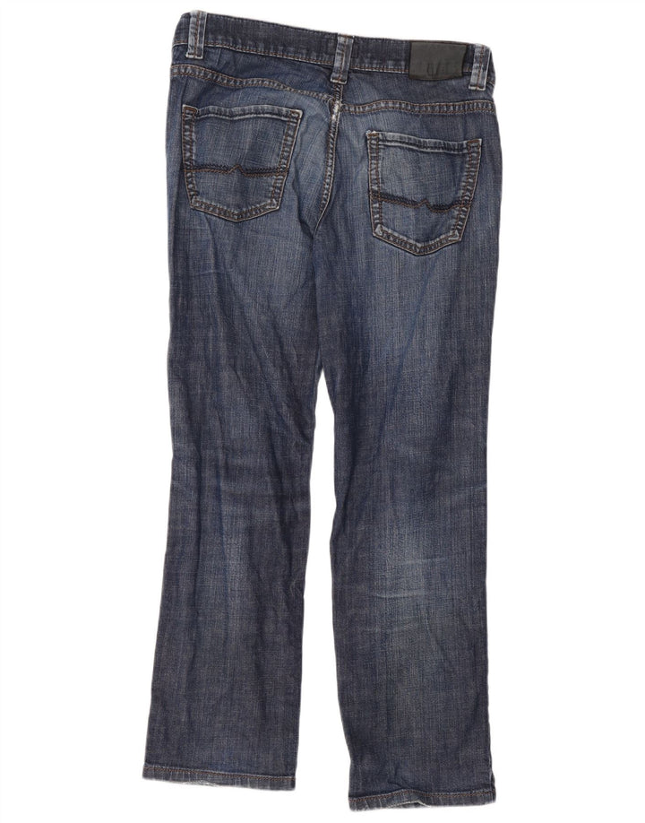 Pioneer Herren Straight Jeans W36 L30 Blaue Baumwolle