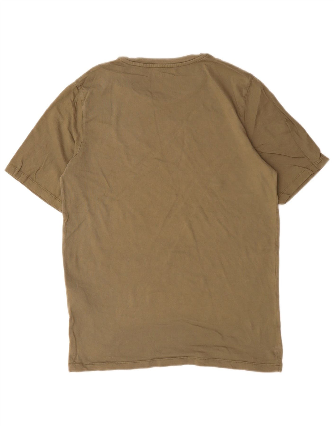 Jack & Jones Herren-T-Shirt mit Grafik, mittlere Khaki-Baumwolle