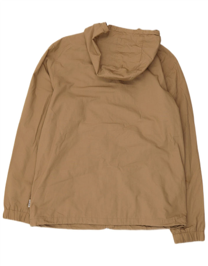 Billabong Herren Bomberjacke mit Kapuze UK 40 Large Beige Polyester