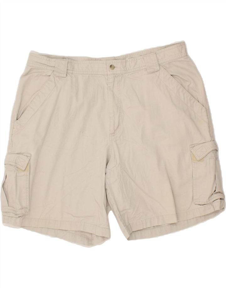 COLUMBIA Mens Cargo Shorts W42 2XL Grey Cotton Vintage Columbia and Second-Hand Columbia from Messina Hembry 