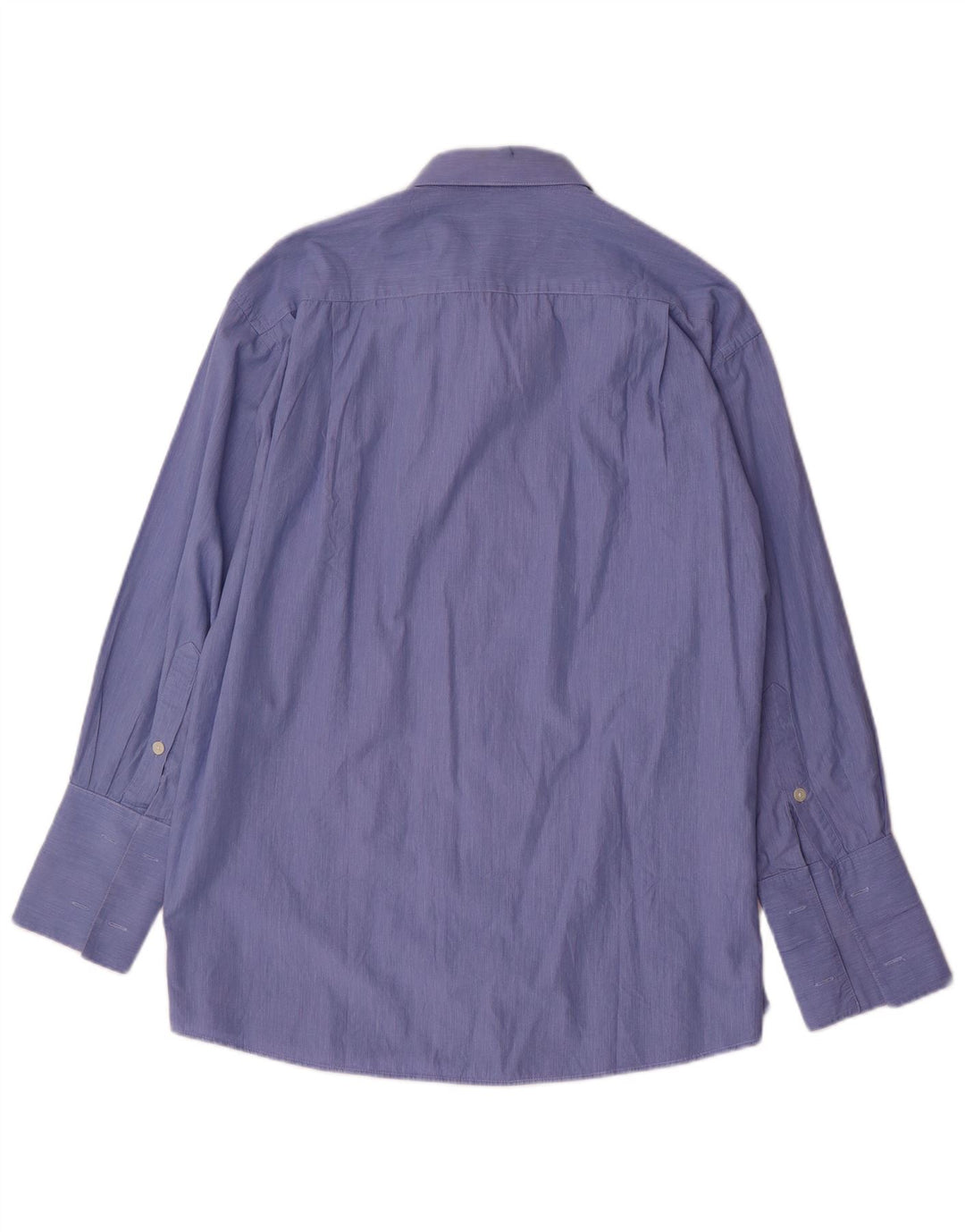 PIERRE CARDIN Herren formelles Hemd Größe 17 XL Blauer Nadelstreifen