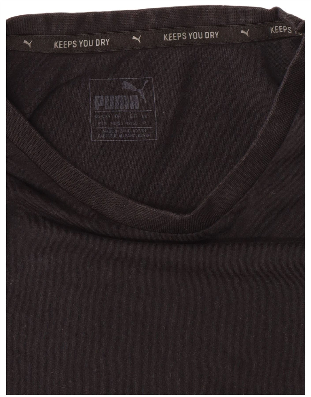 Puma Herren Grafik T-Shirt Top Medium Schwarz