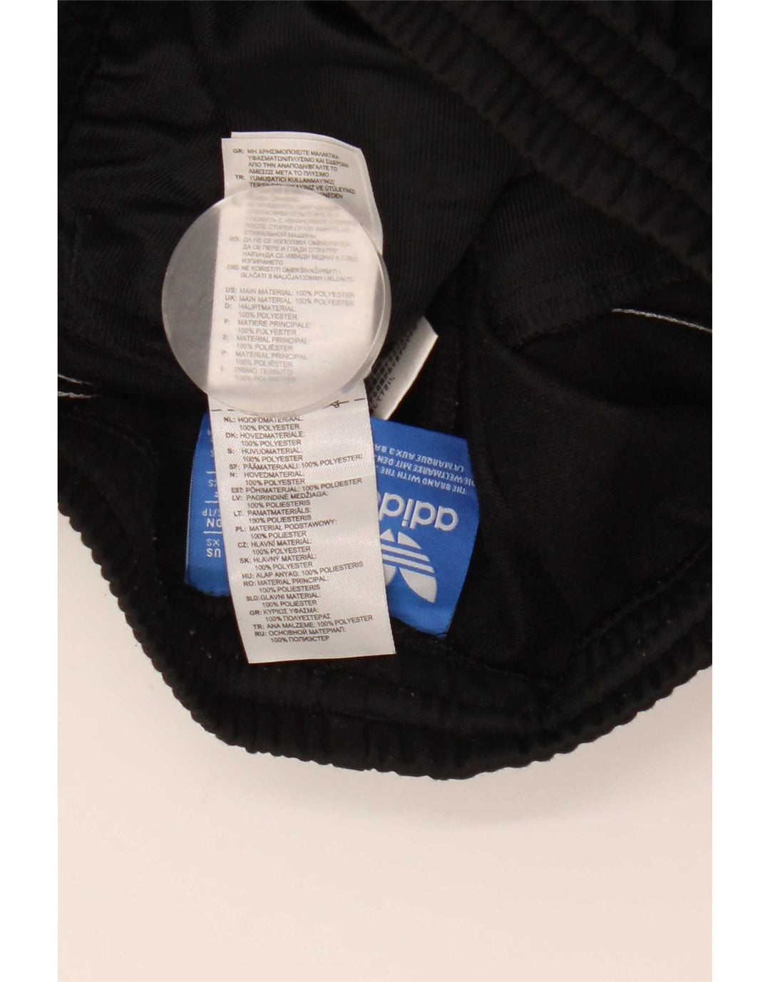 Adidas Damen Trainingshose UK 4 XS Schwarz Polyester