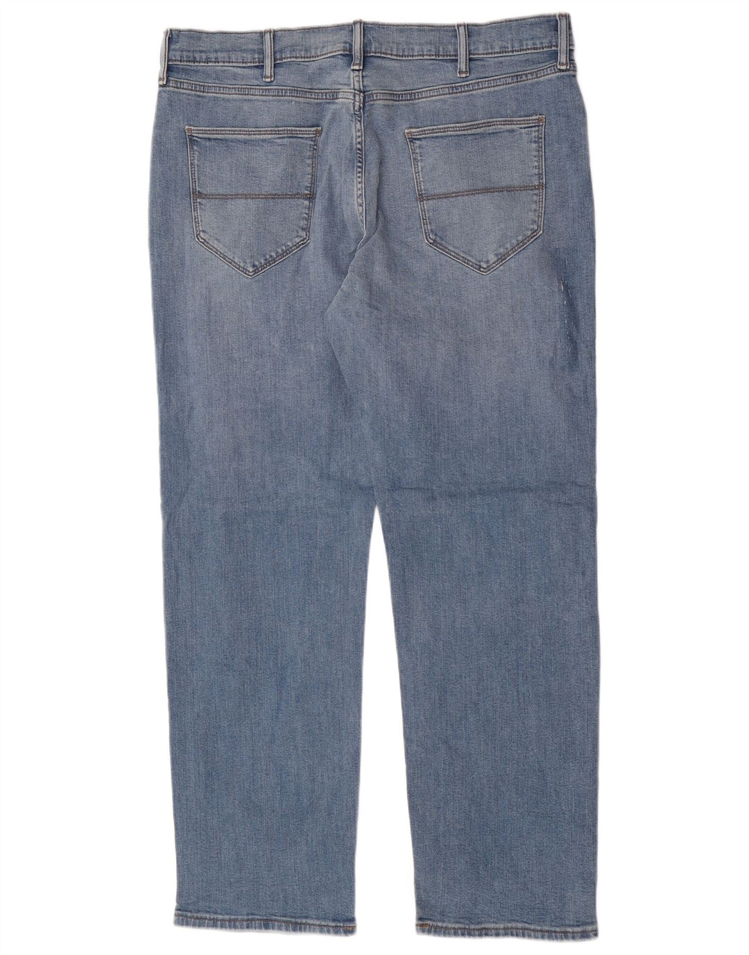 Marks & Spencer Herren-Jeans, kurz, gerade, W36, L29, Blau, Baumwolle