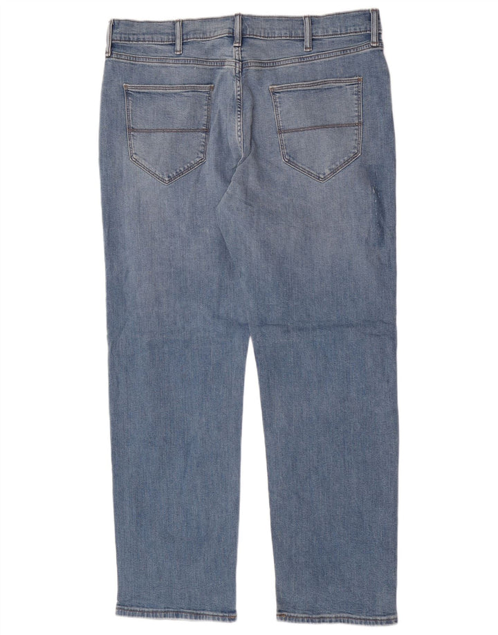 Marks & Spencer Herren-Jeans, kurz, gerade, W36, L29, Blau, Baumwolle