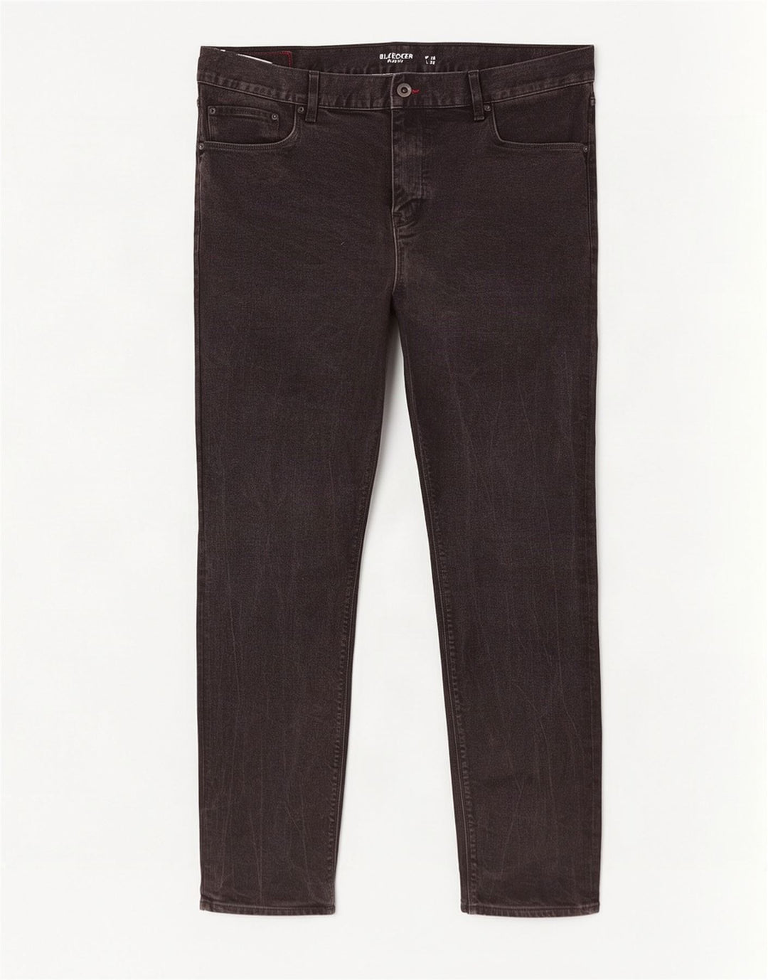 Tommy Hilfiger Herren Bleecker Slim Jeans W40 L32 Schwarz Baumwolle