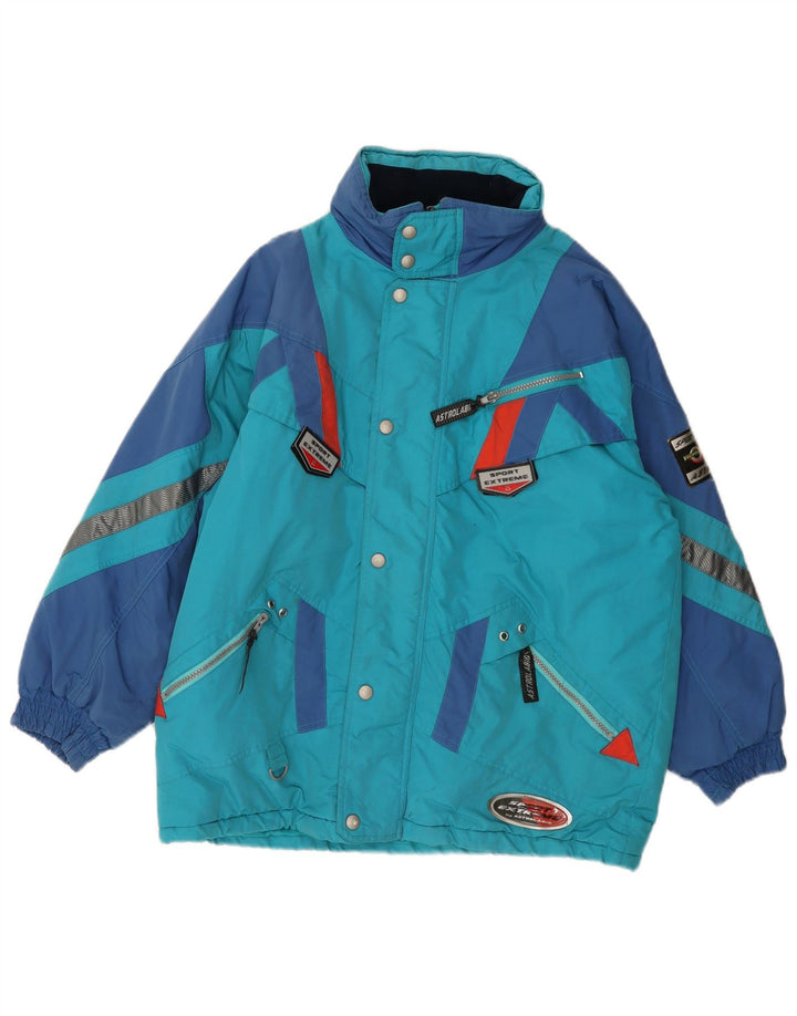 Astrolabio Herren Skijacke UK 40 Large Blue Colourblock