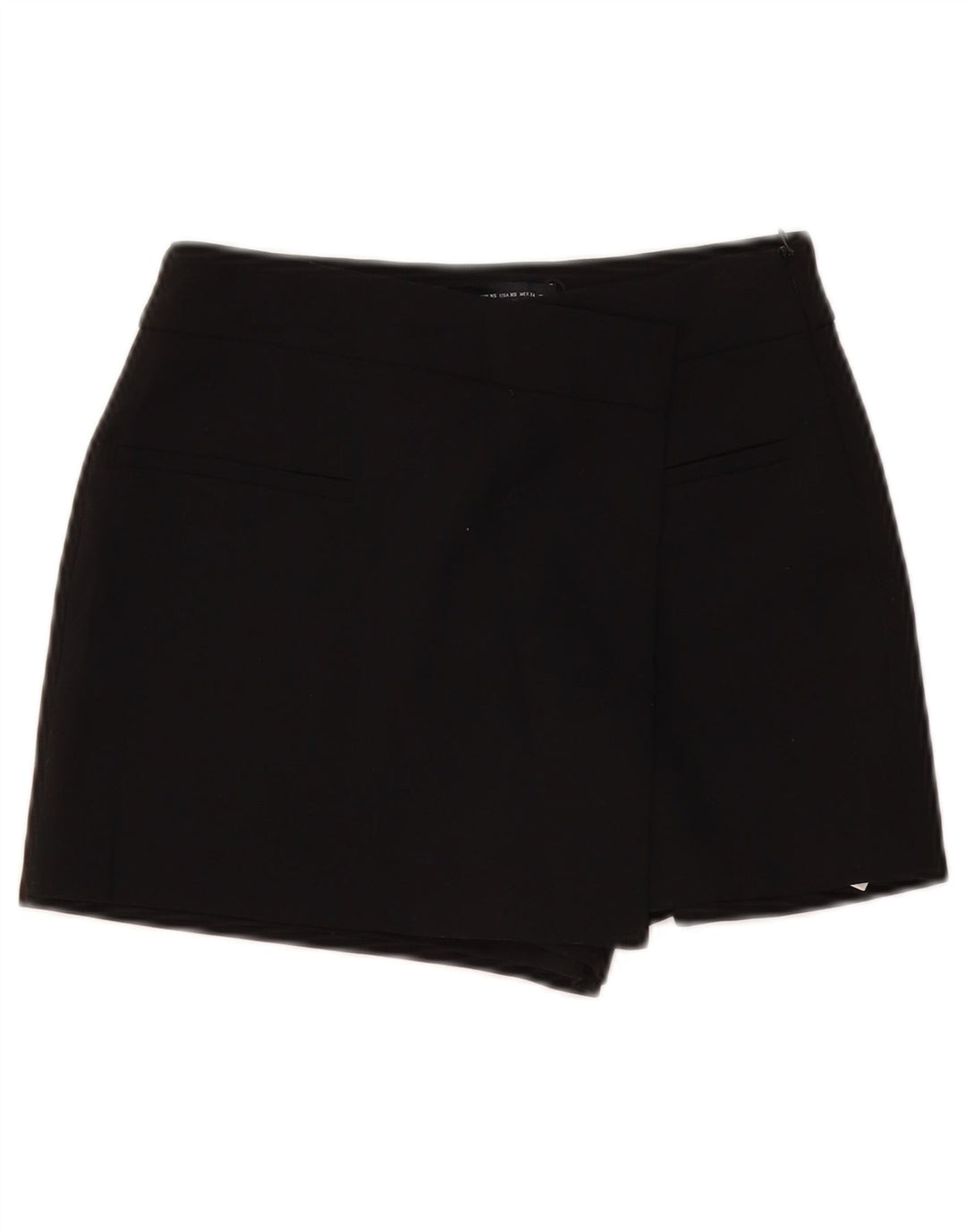 Zara Damen Skort UK 6 XS Schwarz Polyester