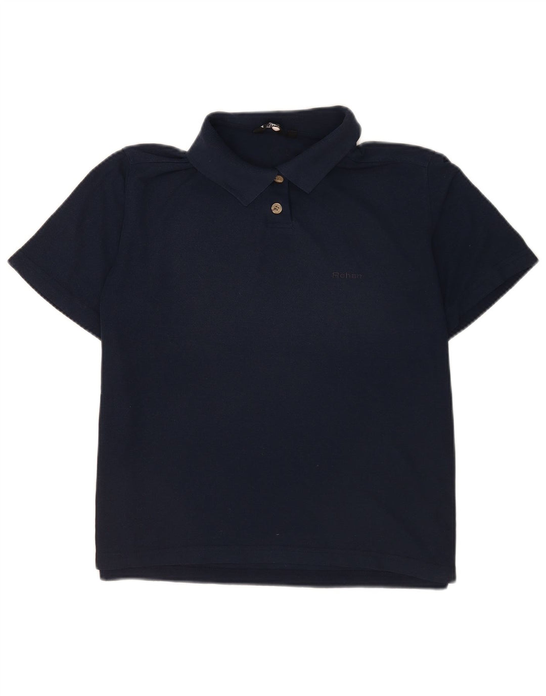 Rohan Damen Poloshirt UK 12 Medium Marineblau