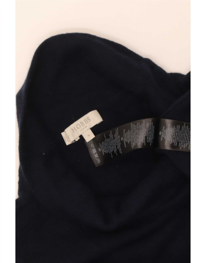 Hobbs Damen-Pullover mit Rollkragen, UK 12, Wolle in mittlerem Marineblau