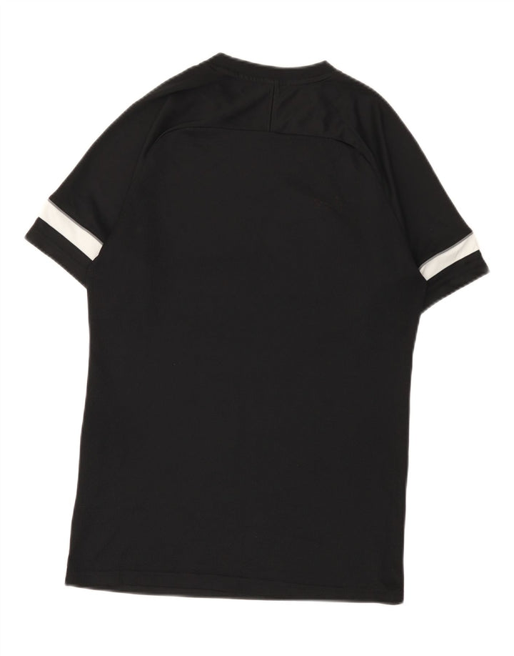 Nike Herren Dri Fit T-Shirt Top Small Schwarz Farbblock