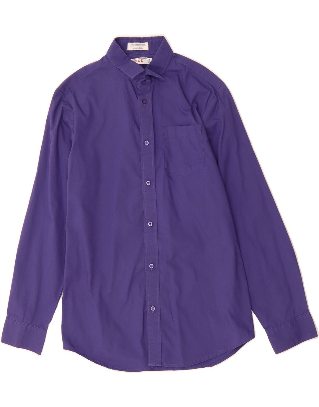IZOD Boys Shirt 15-16 Years Purple Cotton Vintage Izod and Second-Hand Izod from Messina Hembry 