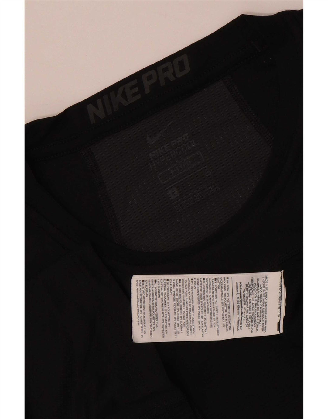 Nike Herren Dri Fit Graphic Weste Top Small Schwarz Geometrisch Polyester