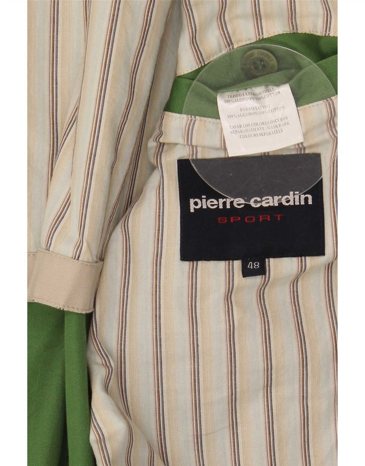 Pierre Cardin Herren Bomberjacke IT 48 Mittelgrün