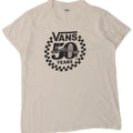 Vans Herren-T-Shirt mit Grafik, Größe S, Weiß