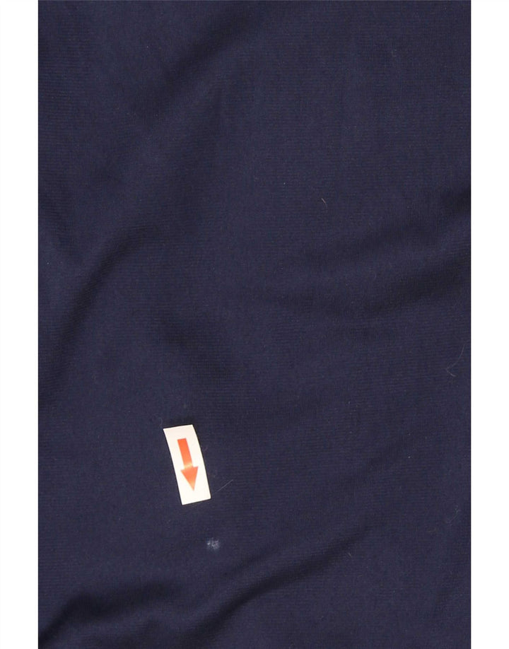 Champion Herren-Trainingsanzug-Top-Jacke, großes marineblaues Polyester
