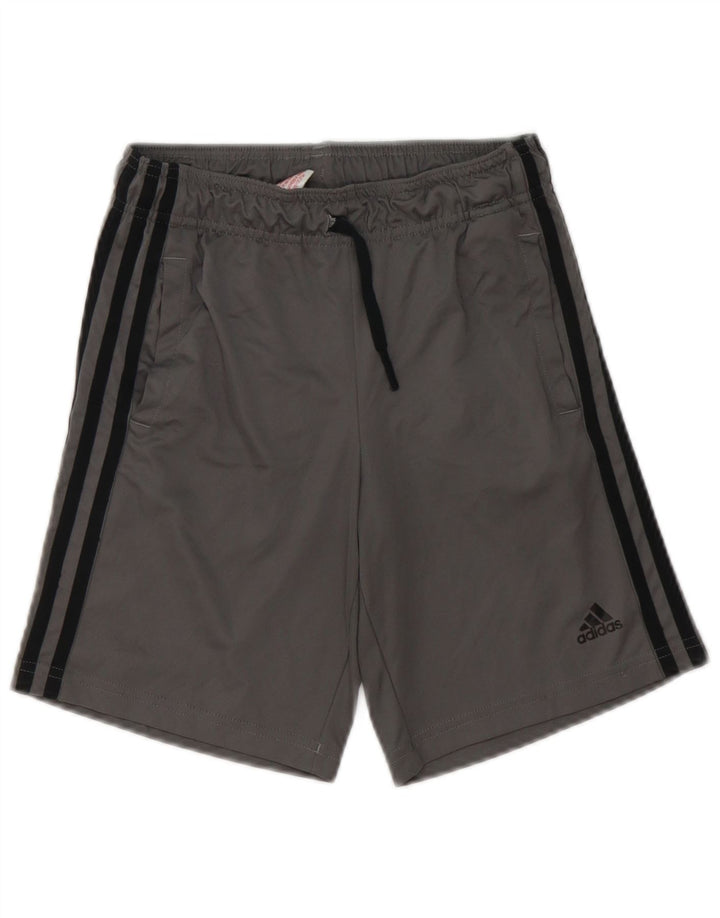 ADIDAS Aeroready Sportshorts für Jungen, 9–10 Jahre, graues Polyester