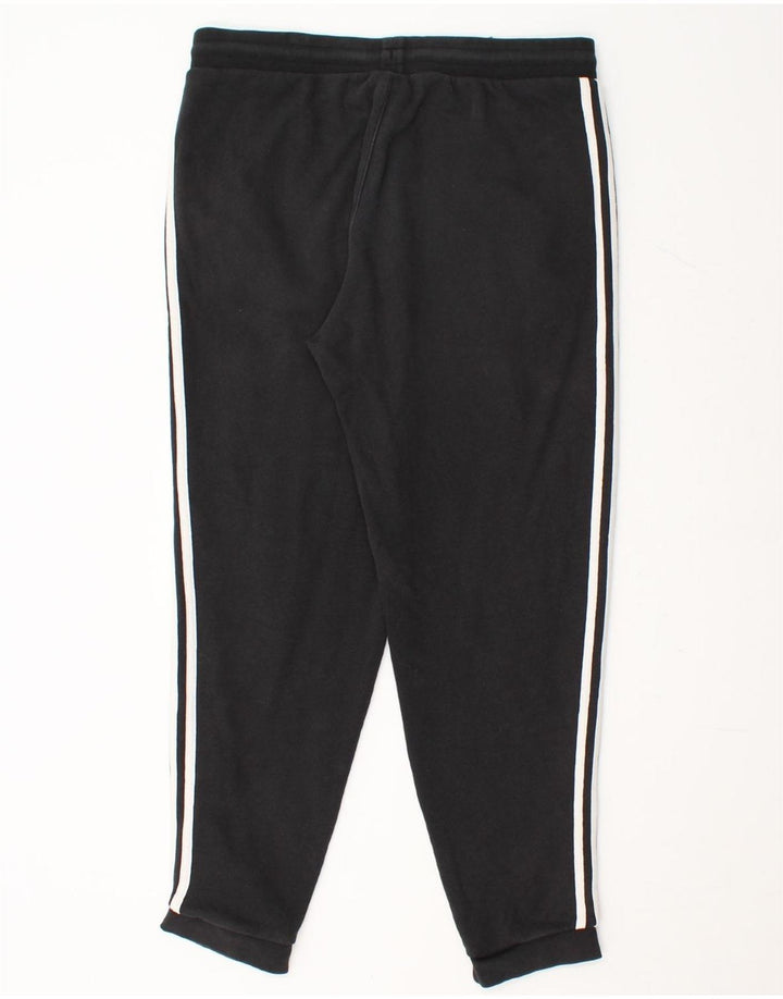 ADIDAS Mens Tracksuit Trousers Joggers Medium  Black Cotton Vintage Adidas and Second-Hand Adidas from Messina Hembry 