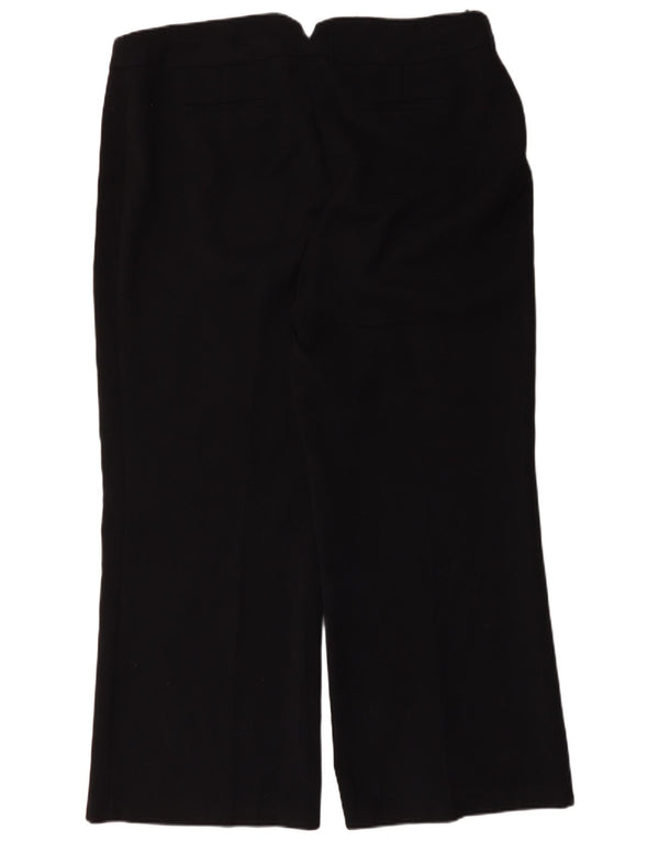 Marks & Spencer Damen-Freizeithose mit weitem Bein, UK 20, 2XL, W42, L30, Schwarz