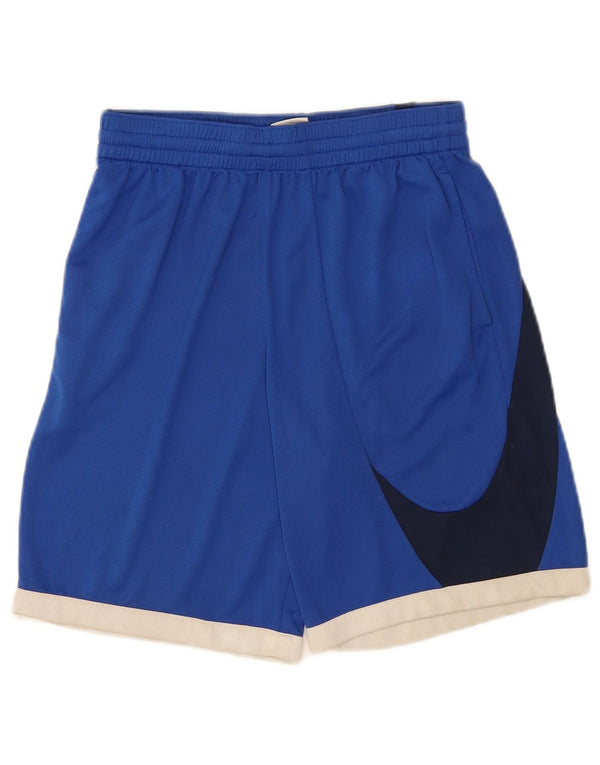 Nike Boys Dri Fit Graphic Sport Shorts 13–14 Jahre XL Blauer Farbblock