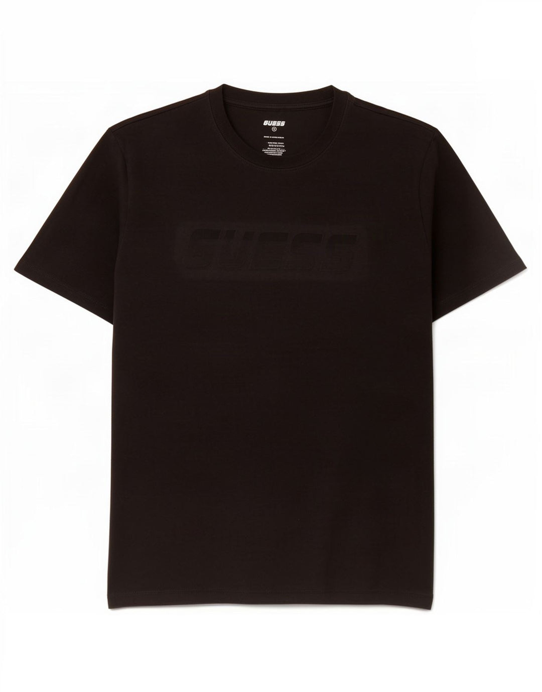 Guess Herren-T-Shirt mit Grafik, mittelschwarz, Baumwolle