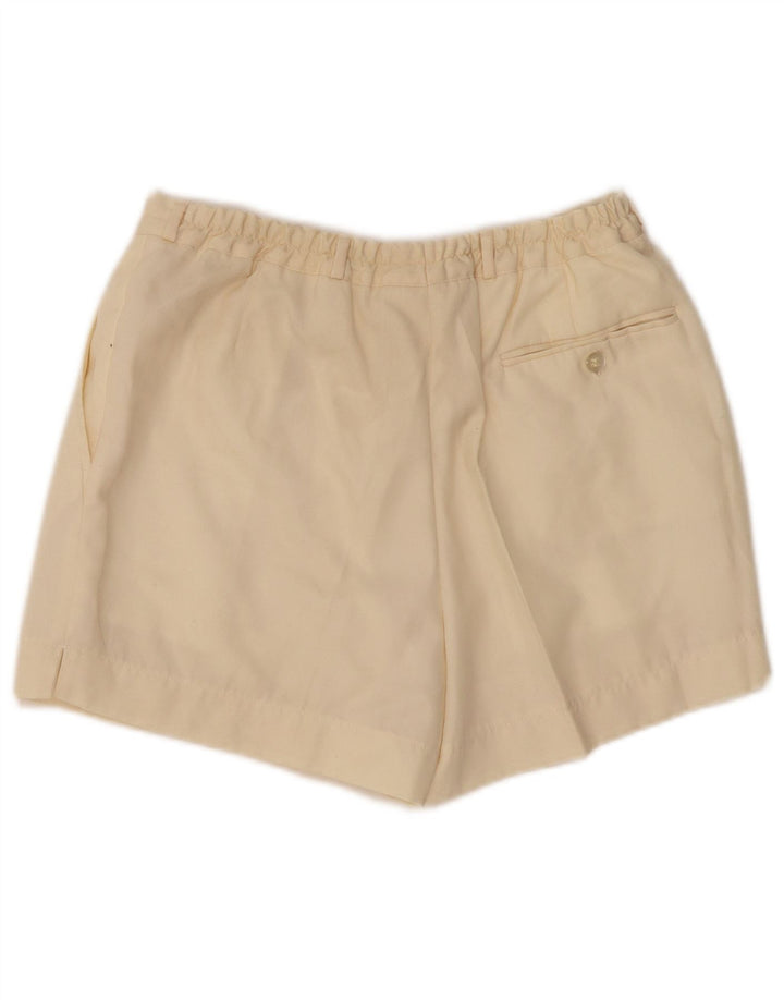 VINTAGE Damen Chinoshorts W28 Medium Off White