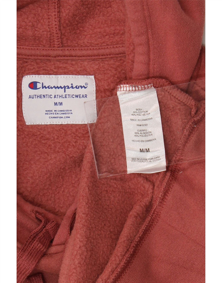 CHAMPION Damen-Übergroßer Kapuzenpullover, UK 14, mittlere kastanienbraune Baumwolle