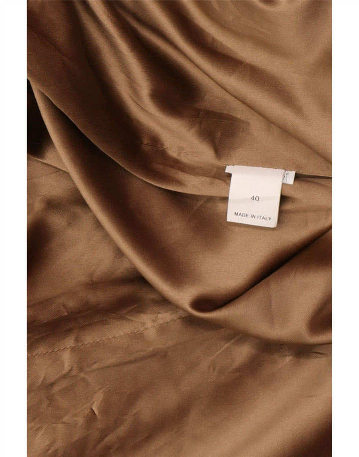 BRUNELLO CUCINELLI Damen Zweireihiger Mantel EU 40 Small Black Classic