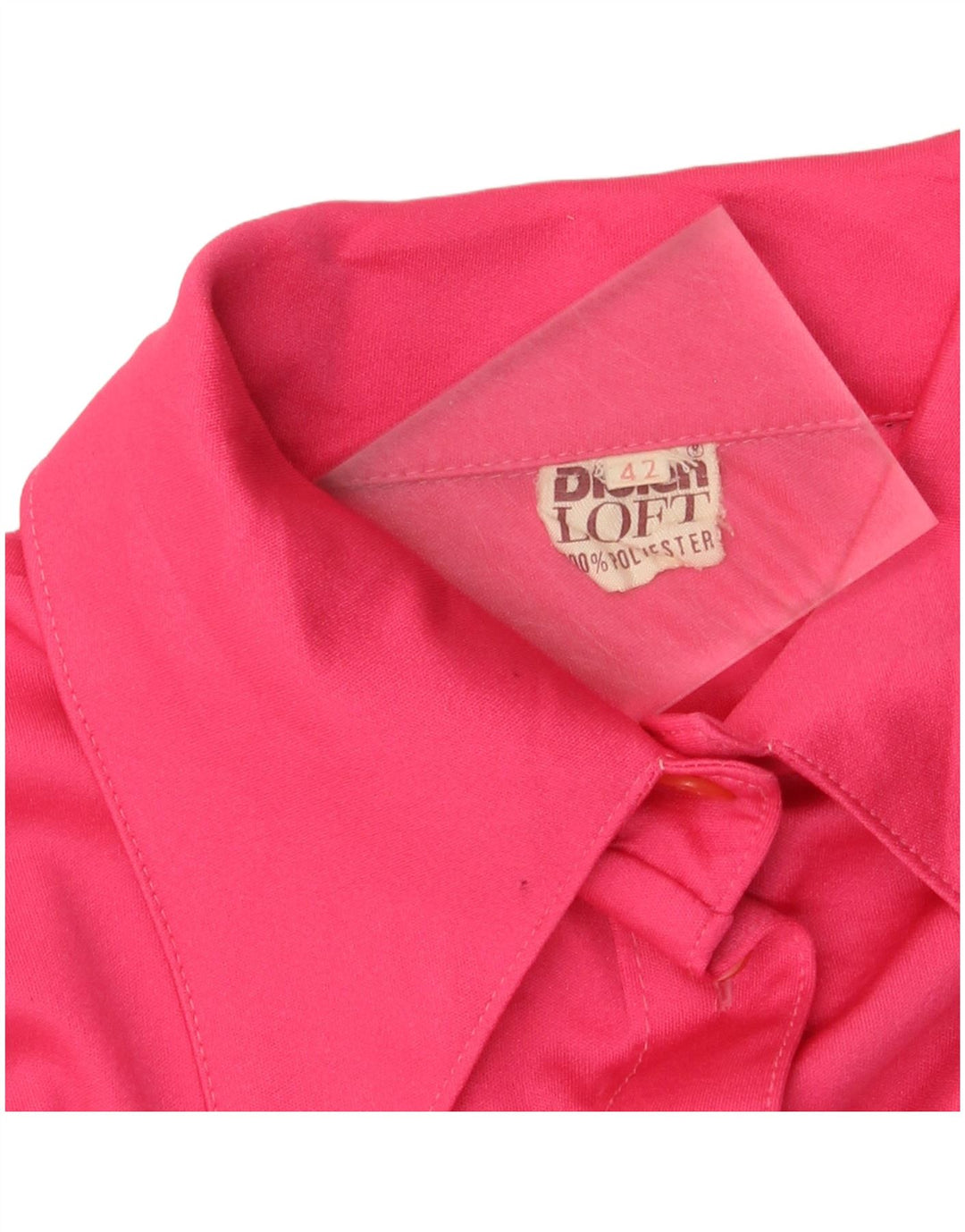 Diolen Loft Damen Hemdbluse IT 42 Mittelrosa Polyester