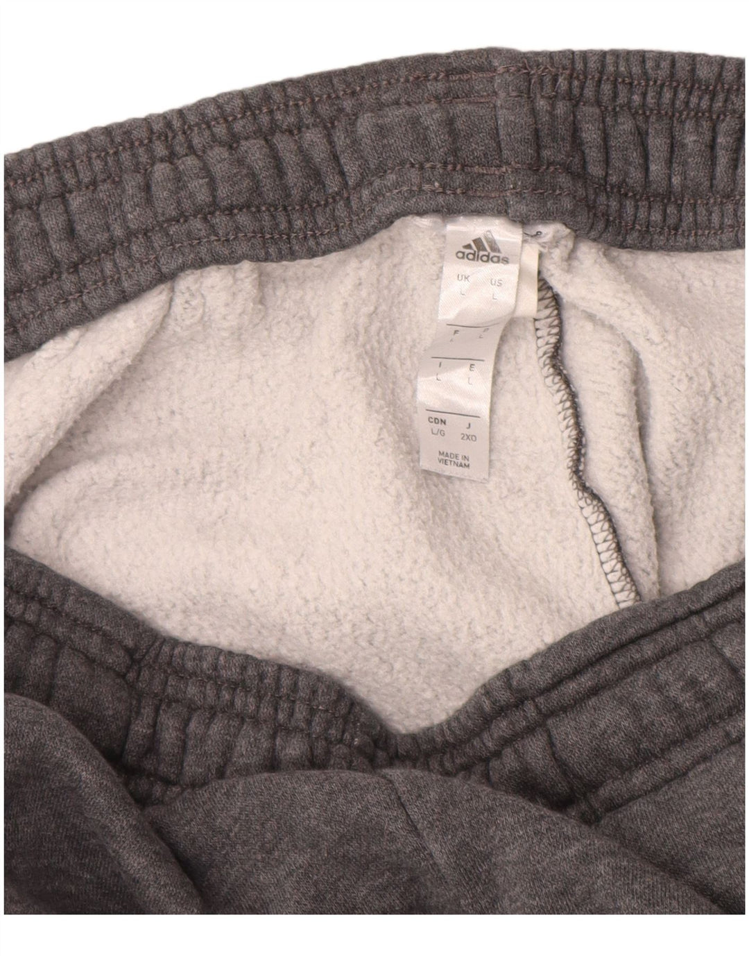 Adidas Herren-Trainingshose, Jogginghose, Größe L, Grau