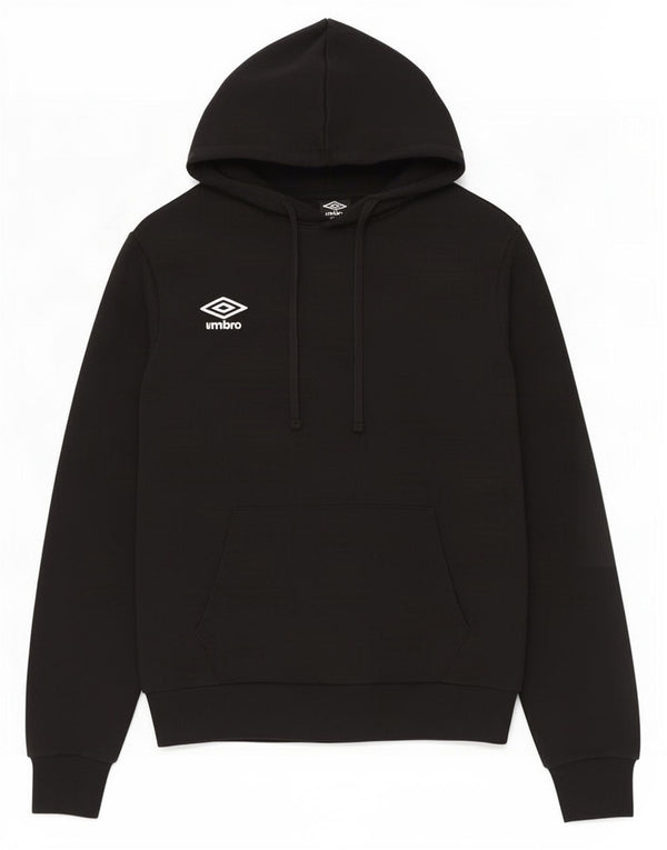 Umbro Herren Kapuzenpullover, groß, schwarze Baumwolle