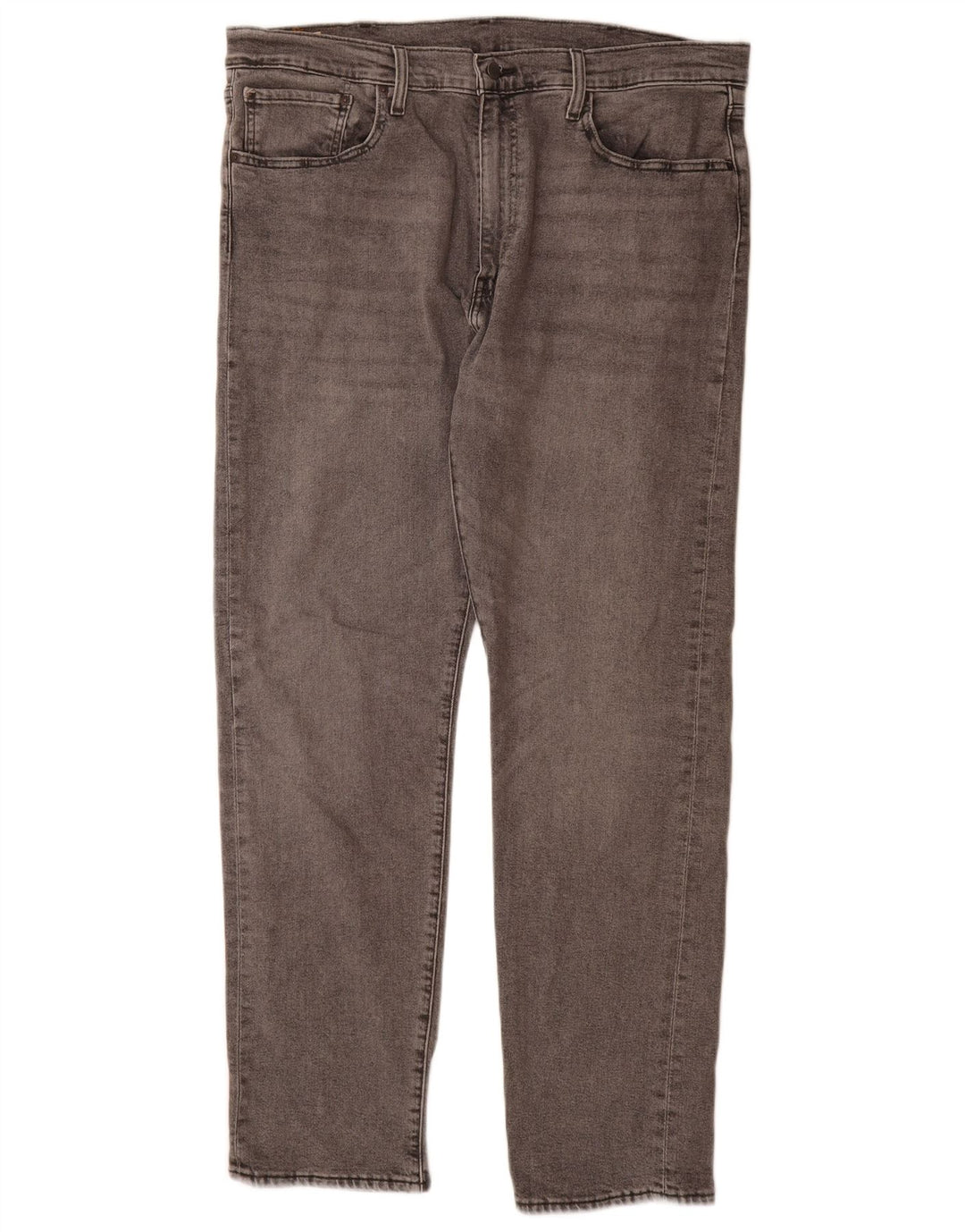 Levi's Herren 502 Tapered Jeans W38 L34 Graue Baumwolle