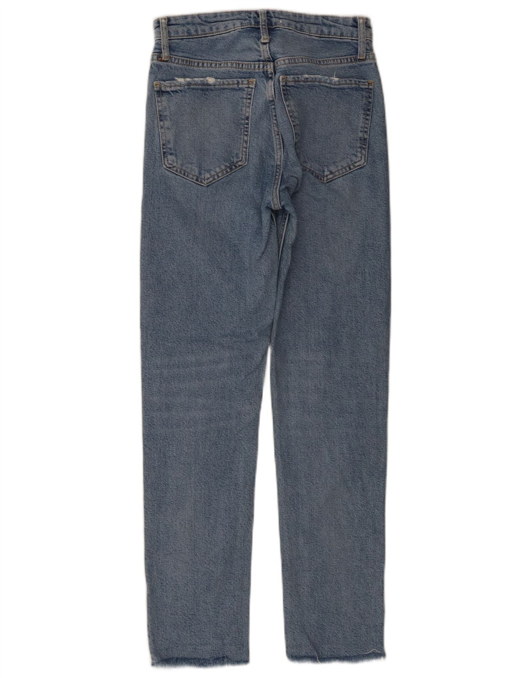 ZARA Damen Slim Jeans EU 34 2XS W24 L27 Blau