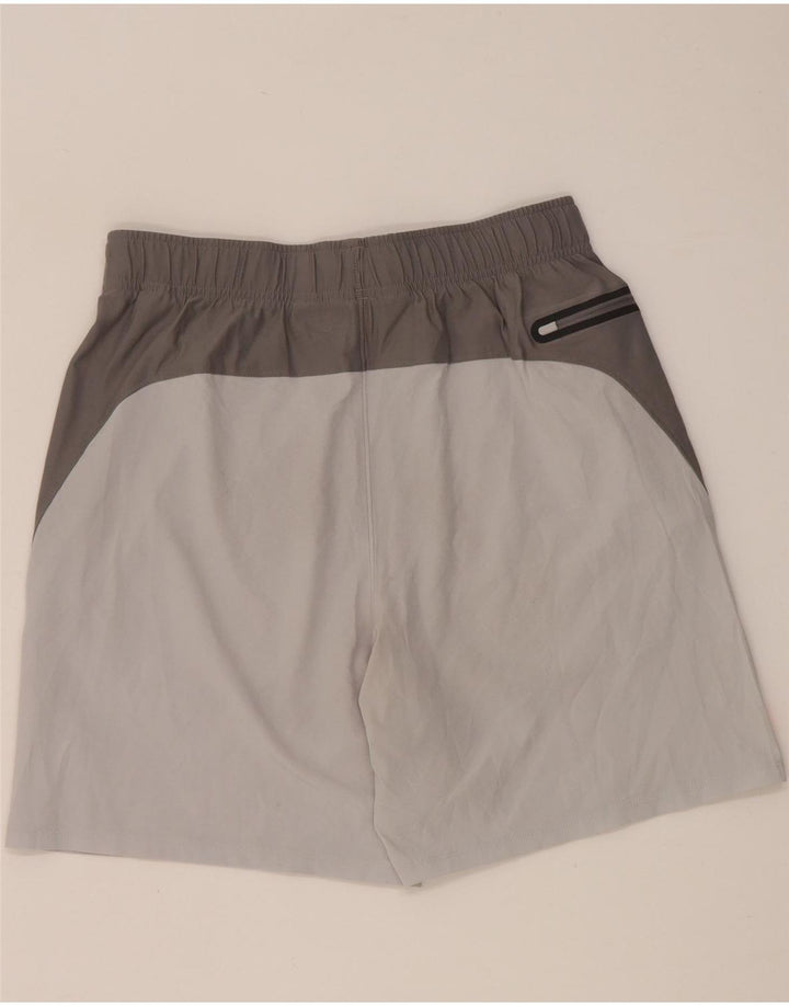 Under Armour Herren-Sportshorts Mittelgraues Colourblock-Elastan