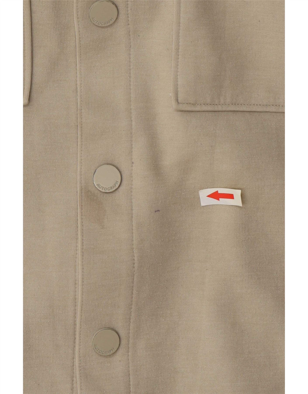 Marks & Spencer Herren Autograph Bomberjacke UK 40 Large Beige Polyester