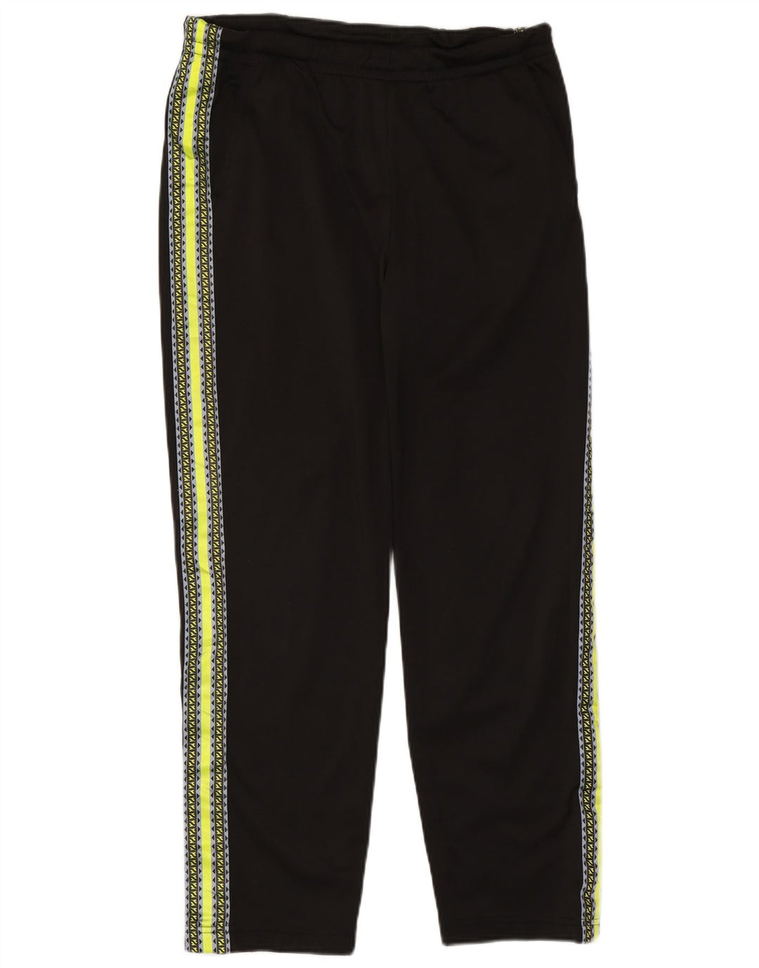 Diadora Herren-Trainingshose, groß, Schwarz, Farbblock