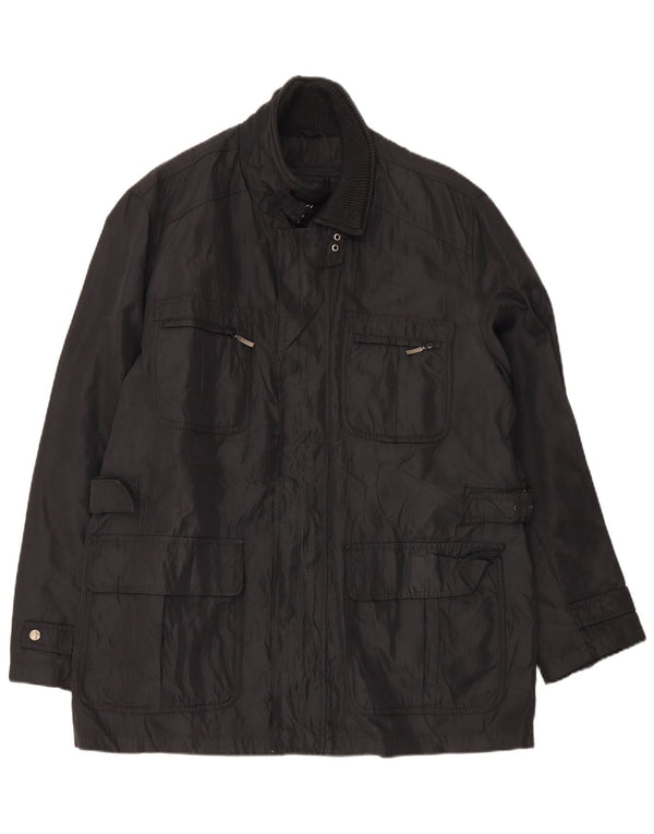 Mabrun Herren Utility Jacke UK 42 XL Schwarz Polyester