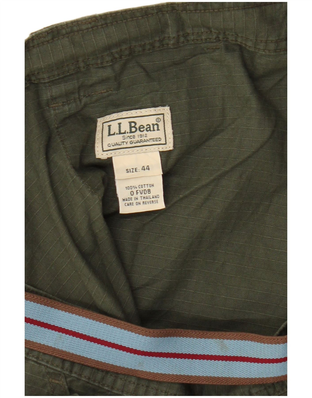 L.L.Bean Herren Cargo Shorts W44 2XL Grüne Baumwolle