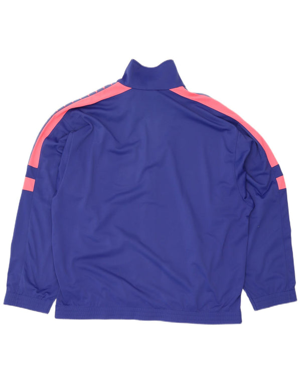 Arena Herren-Trainingsanzugoberteil mit Grafik, Größe 2XL, Blau, Farbblock