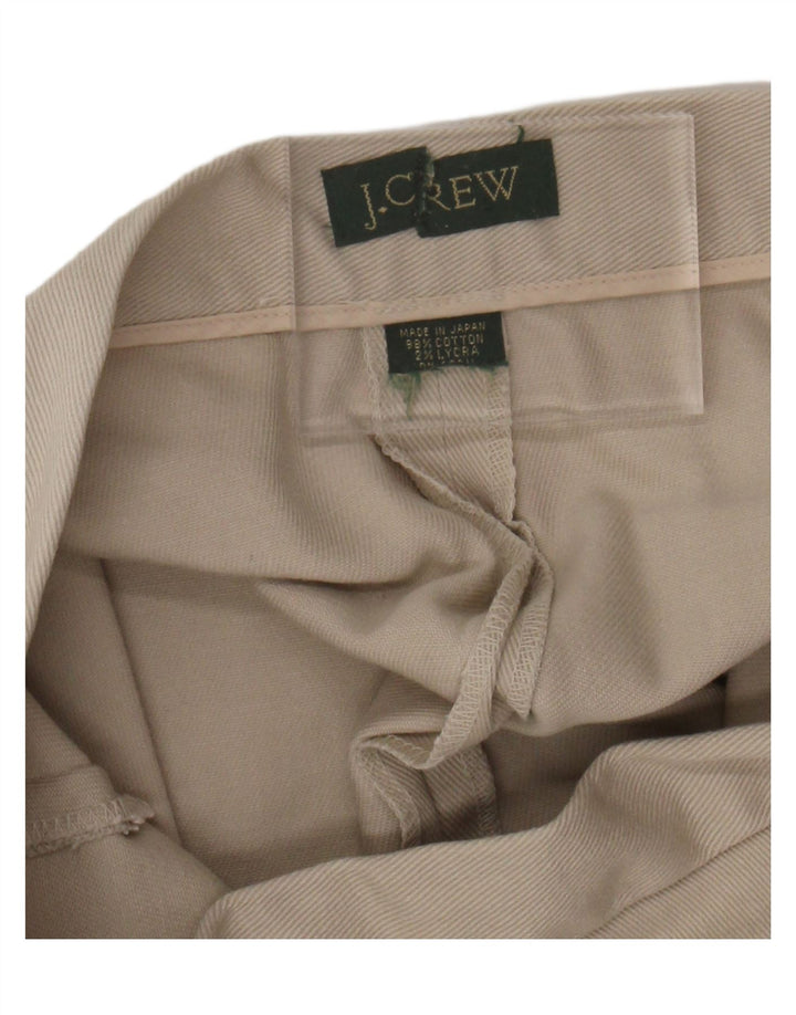 J. CREW Womens Straight Skirt W30 Medium Beige Cotton Vintage J. Crew and Second-Hand J. Crew from Messina Hembry 