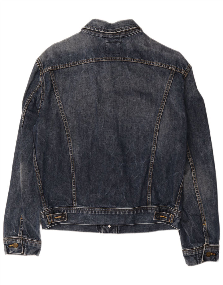 Lee Mens Denim Jacket UK 40 Large Blue Cotton