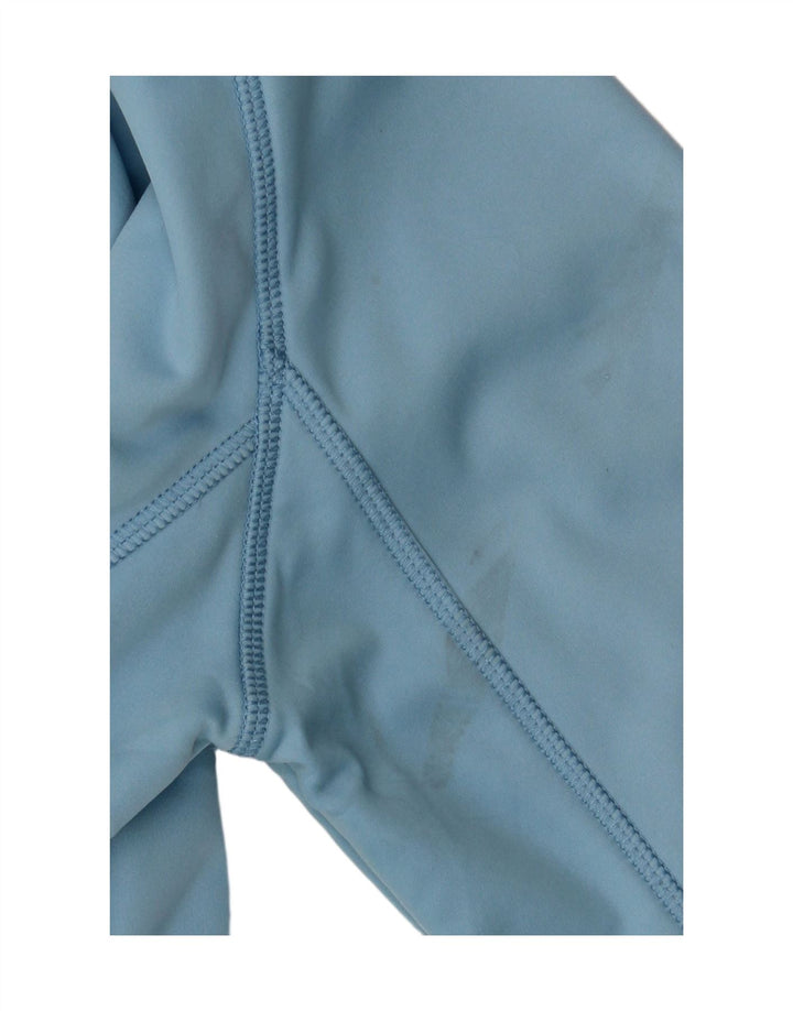 Think Pink Damen-Bomberjacke mit Kapuze, UK 16, Größe L, blau, Polyester