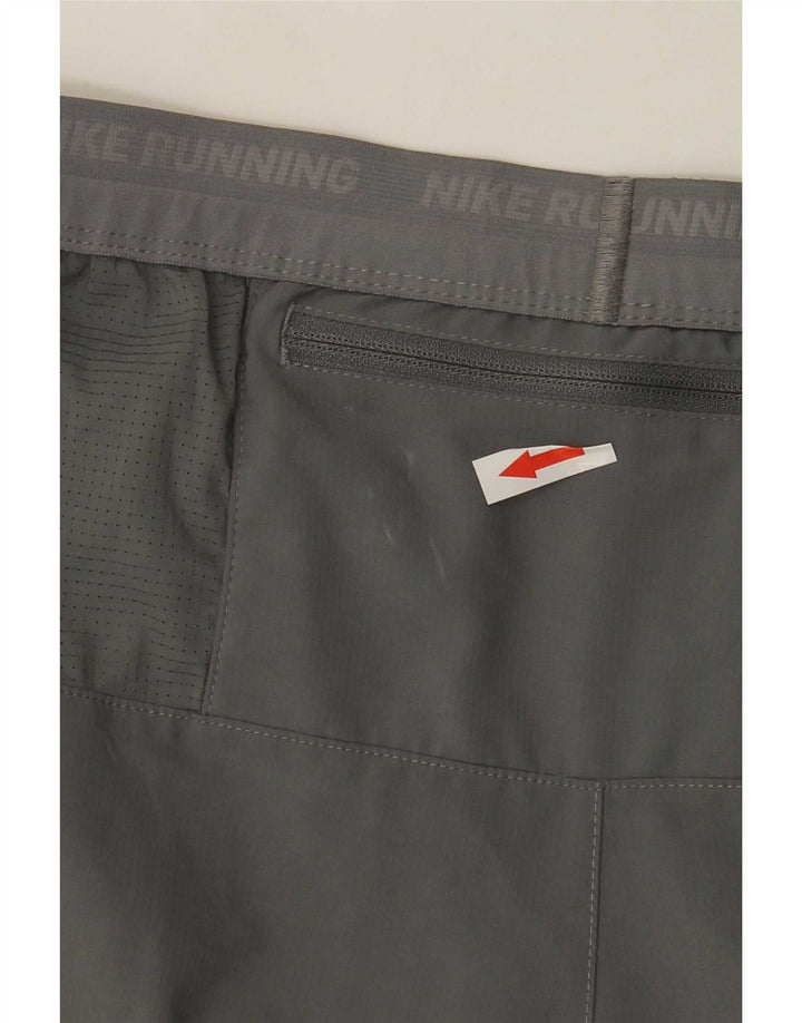 Nike Herren Dri Fit Sportshorts, Größe S, Grau, Polyester