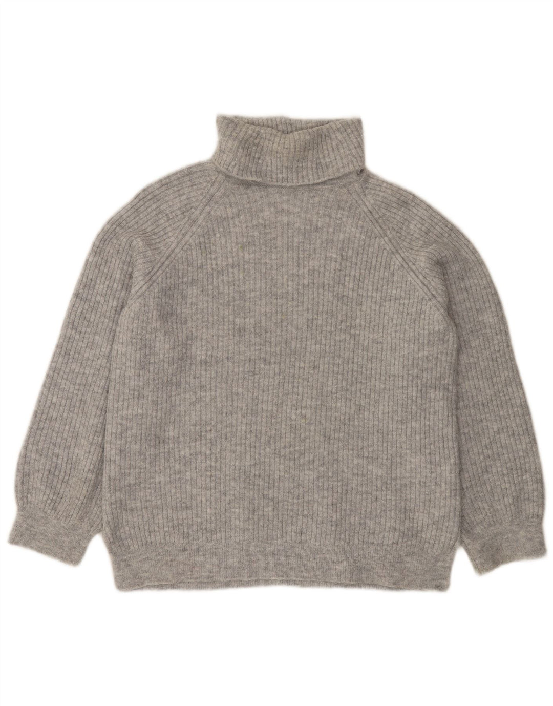 Marks & Spencer Rollkragenpullover für Damen, UK 14, mittelgraues Acryl