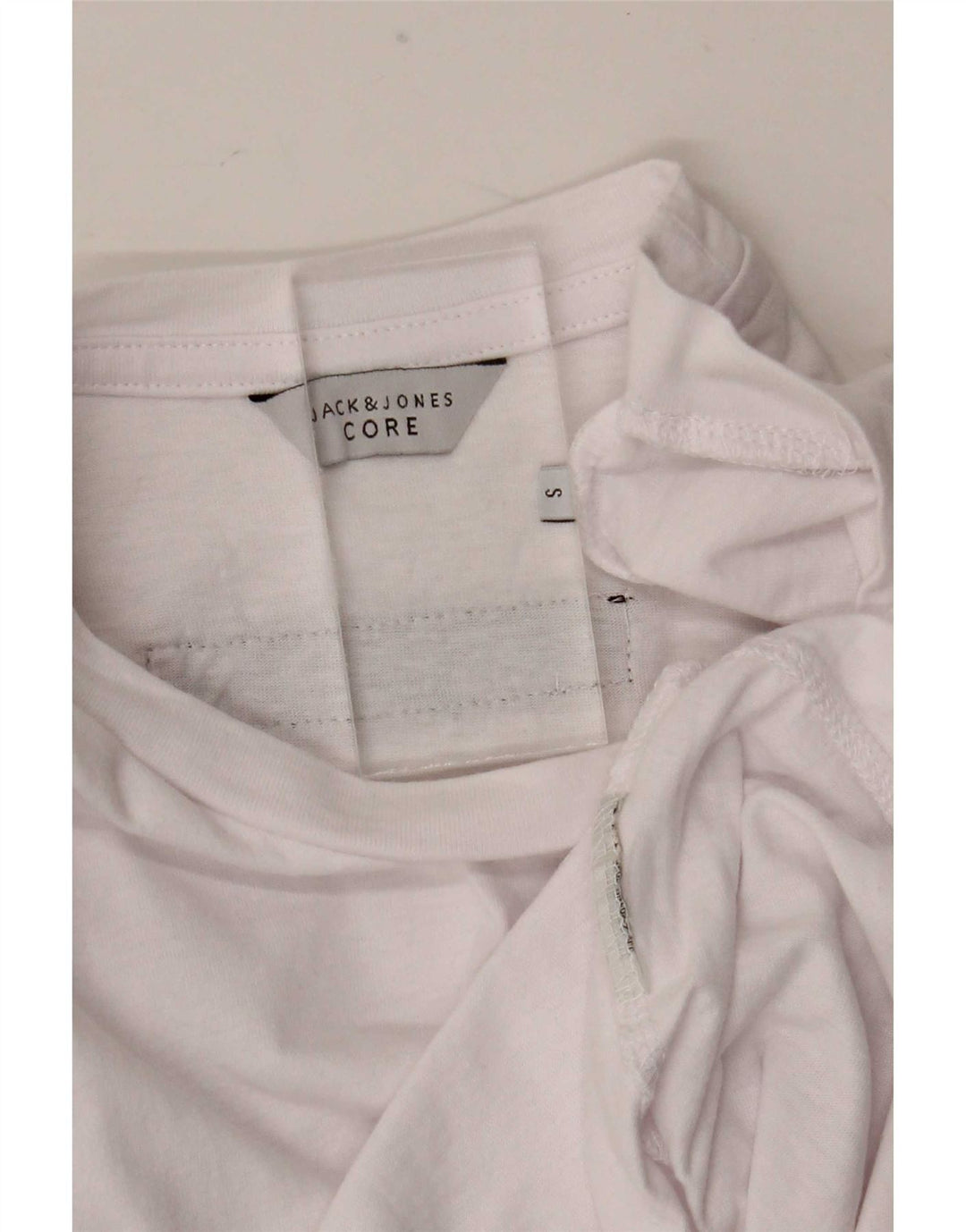 Jack & Jones Herren Grafik-Top, langärmelig, Größe S, Weiß