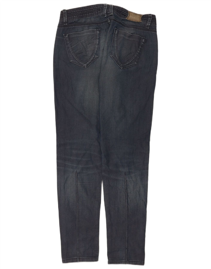 Zara Damen Slim Jeans EU 40 Medium W30 L30 Marineblau