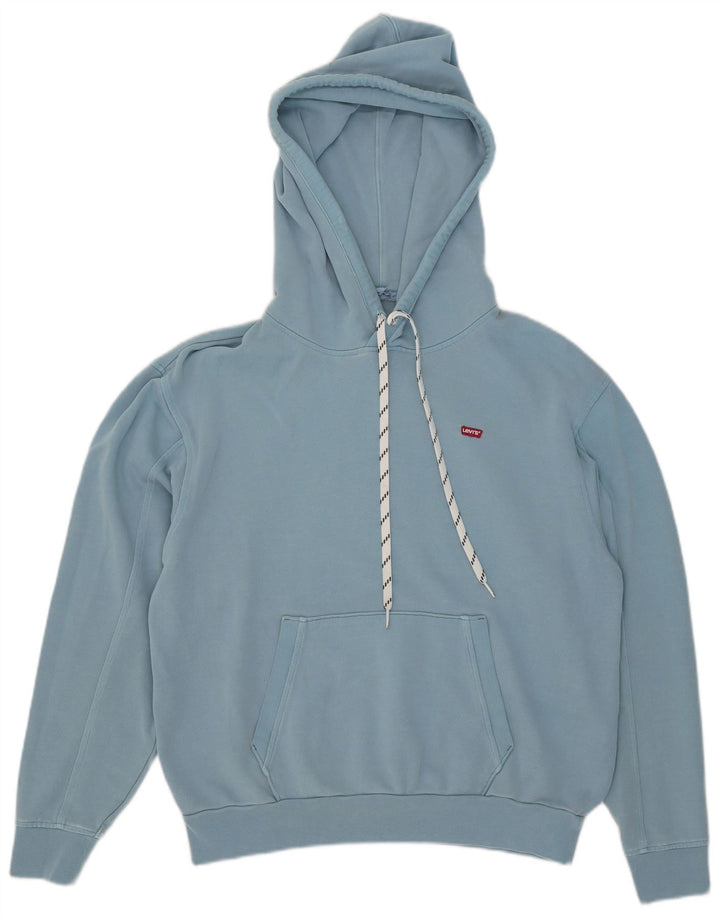 Levi's Herren-Kapuzenpullover, klein, aus blauer Baumwolle